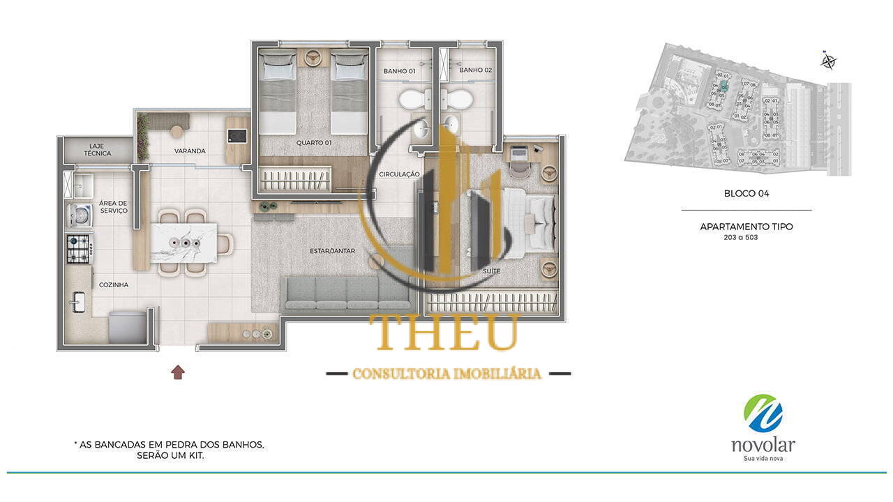 Apartamento, 3 quartos, 72 m² - Foto 8
