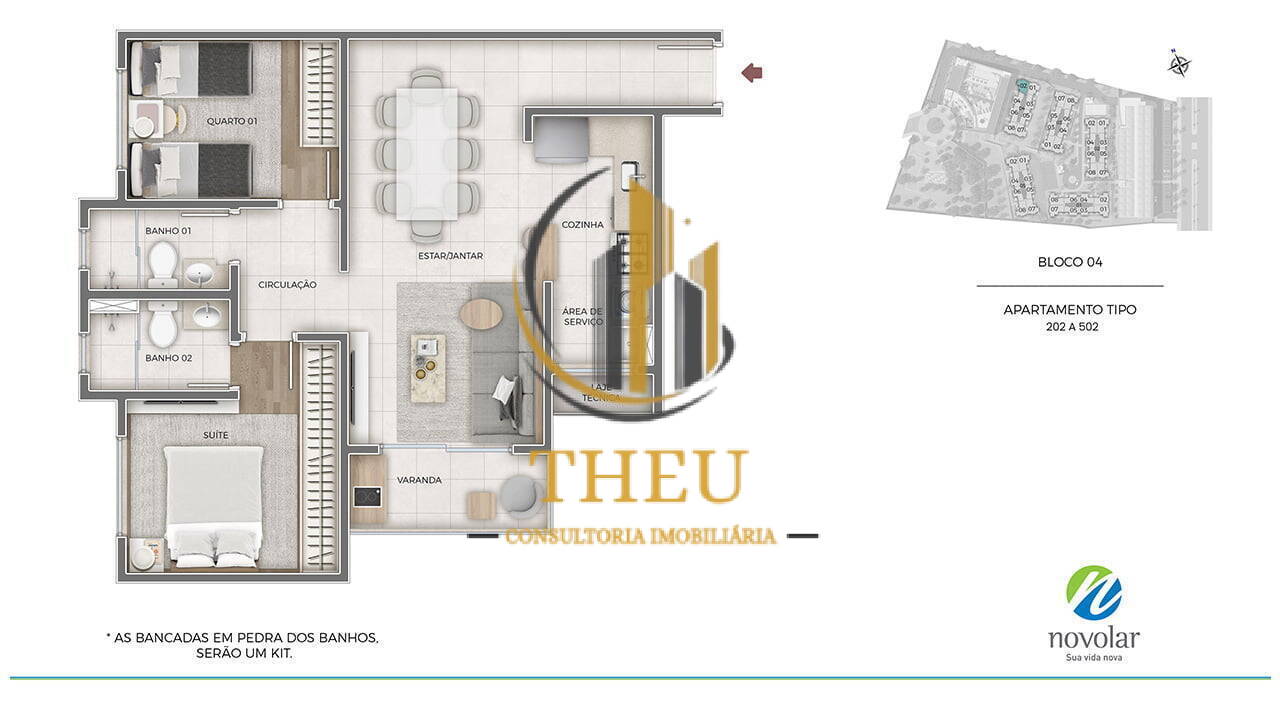 Apartamento, 3 quartos, 72 m² - Foto 12