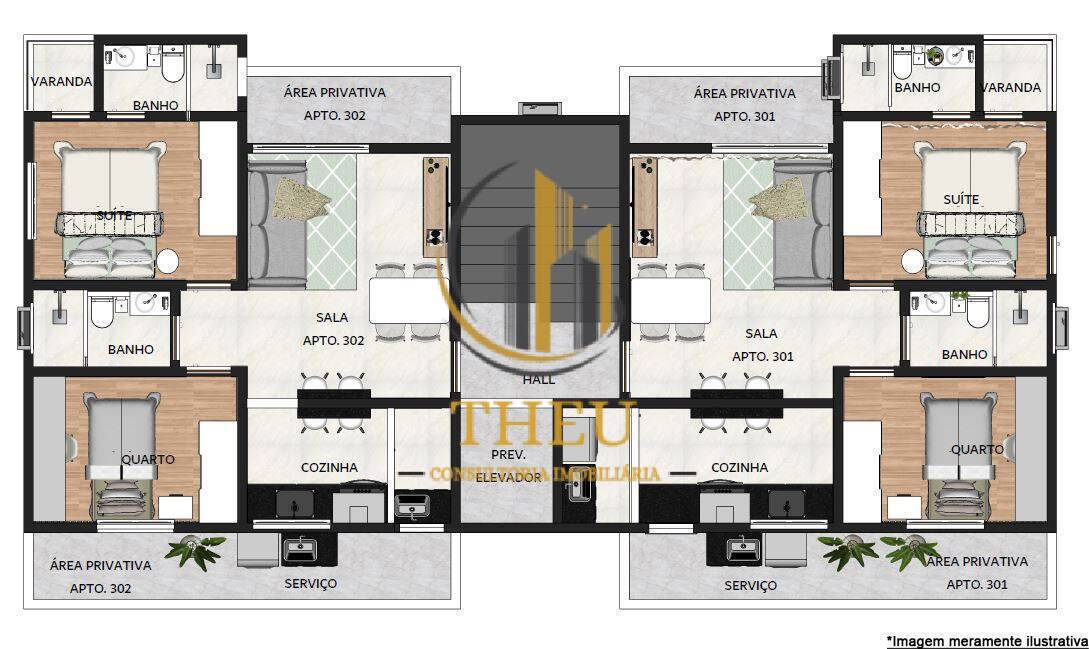 Apartamento à venda com 2 quartos, 80m² - Foto 17