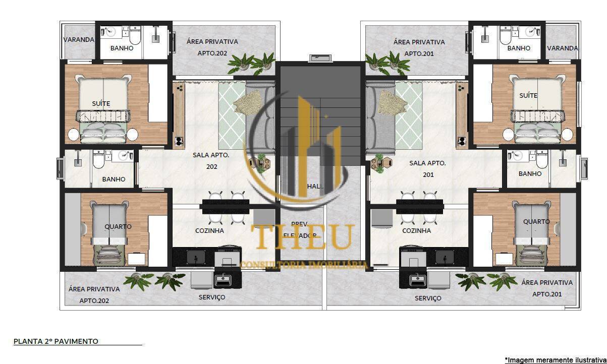 Apartamento à venda com 2 quartos, 80m² - Foto 18