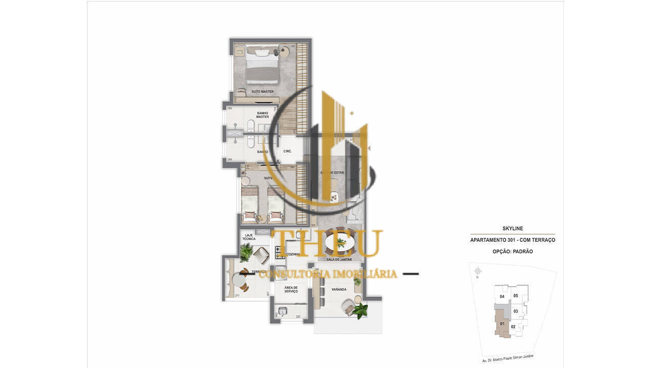 Apartamento, 2 quartos, 160 m² - Foto 34