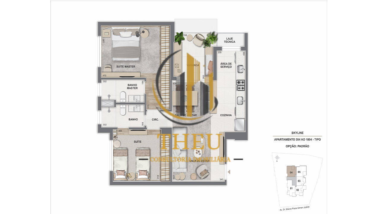 Apartamento, 2 quartos, 160 m² - Foto 39