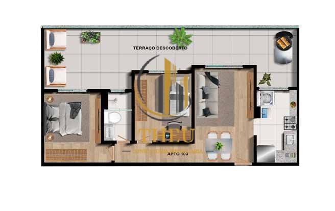 Cobertura, 112 m² - Foto 15